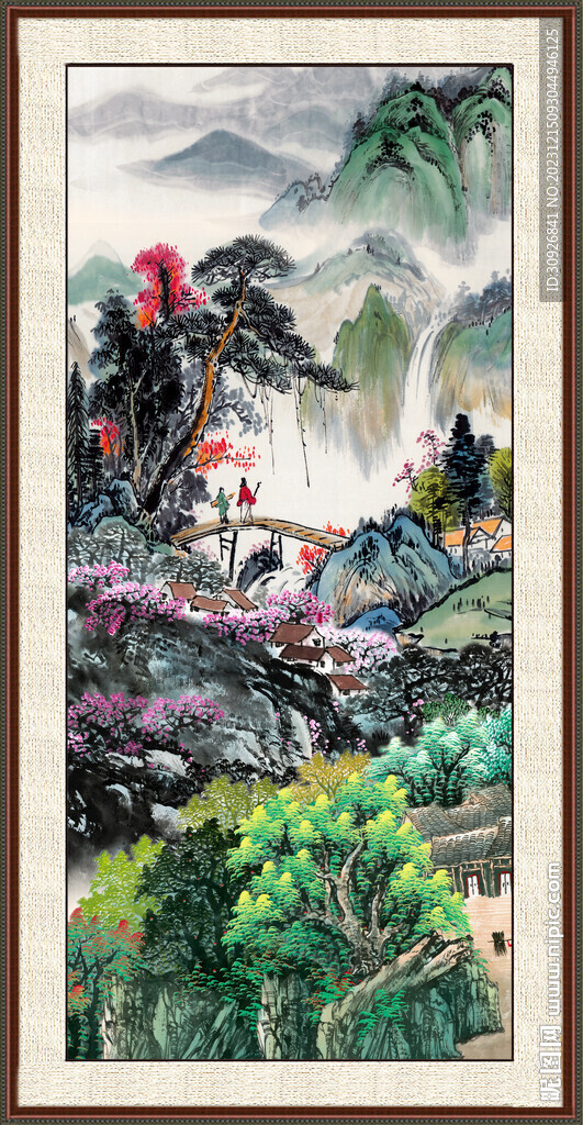 中国风山水 