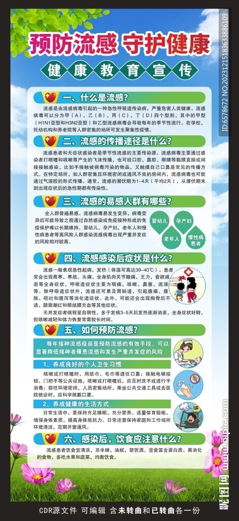 健康教育展架