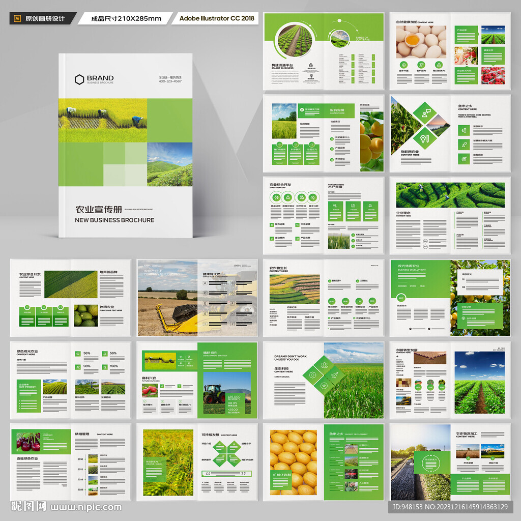 农业宣传册