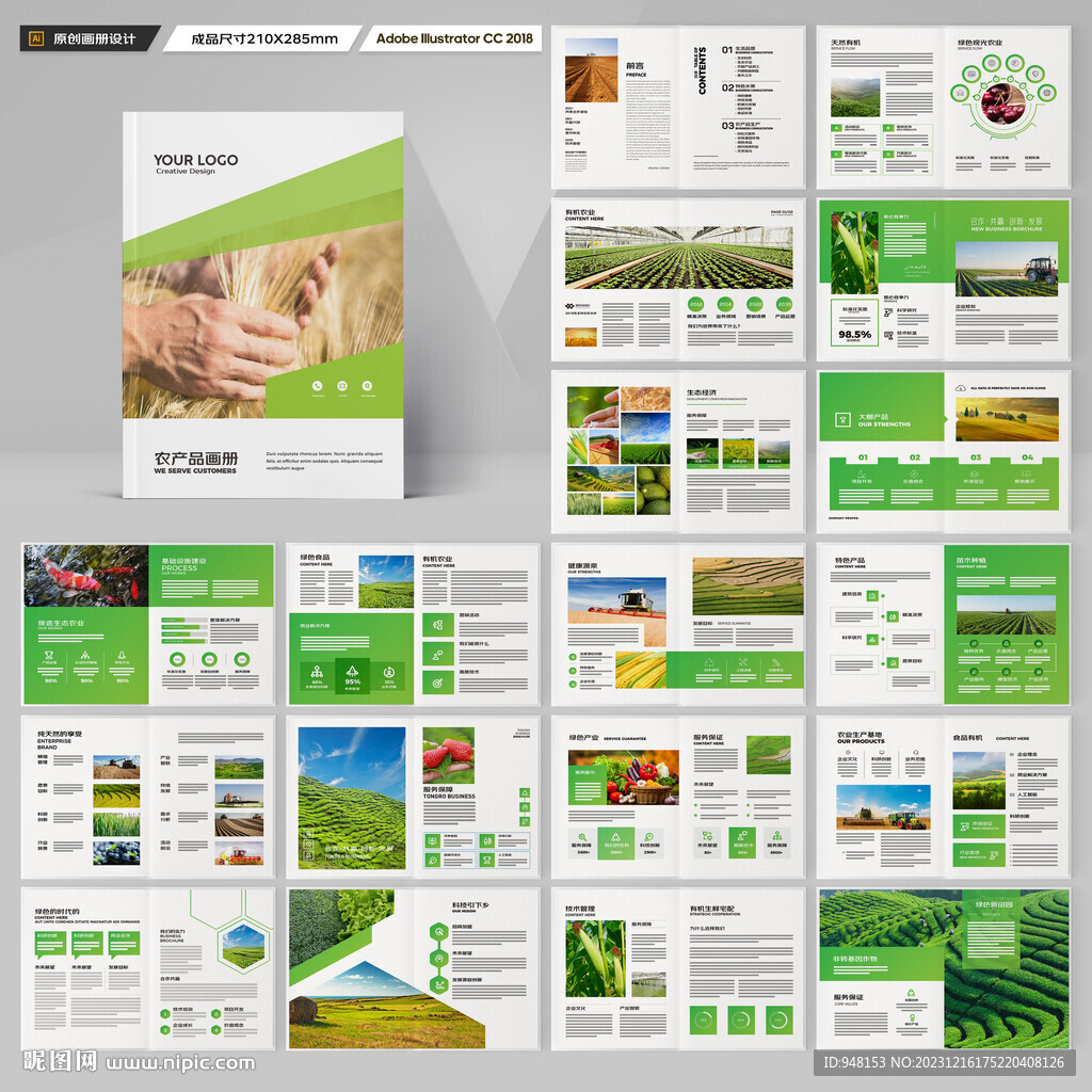 农业宣传册