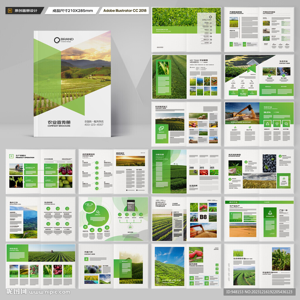 绿色农业画册
