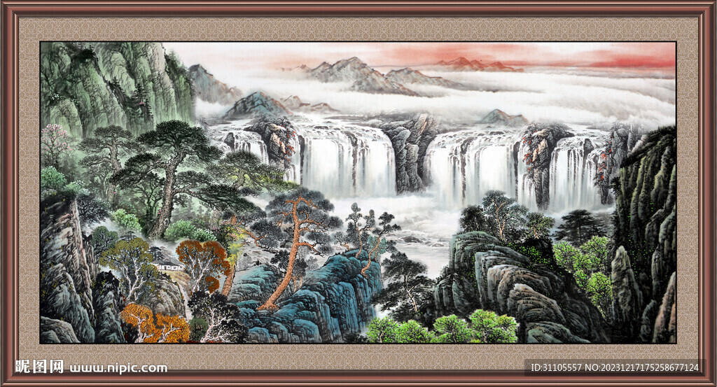 风景山水画