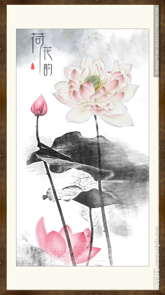 荷花图