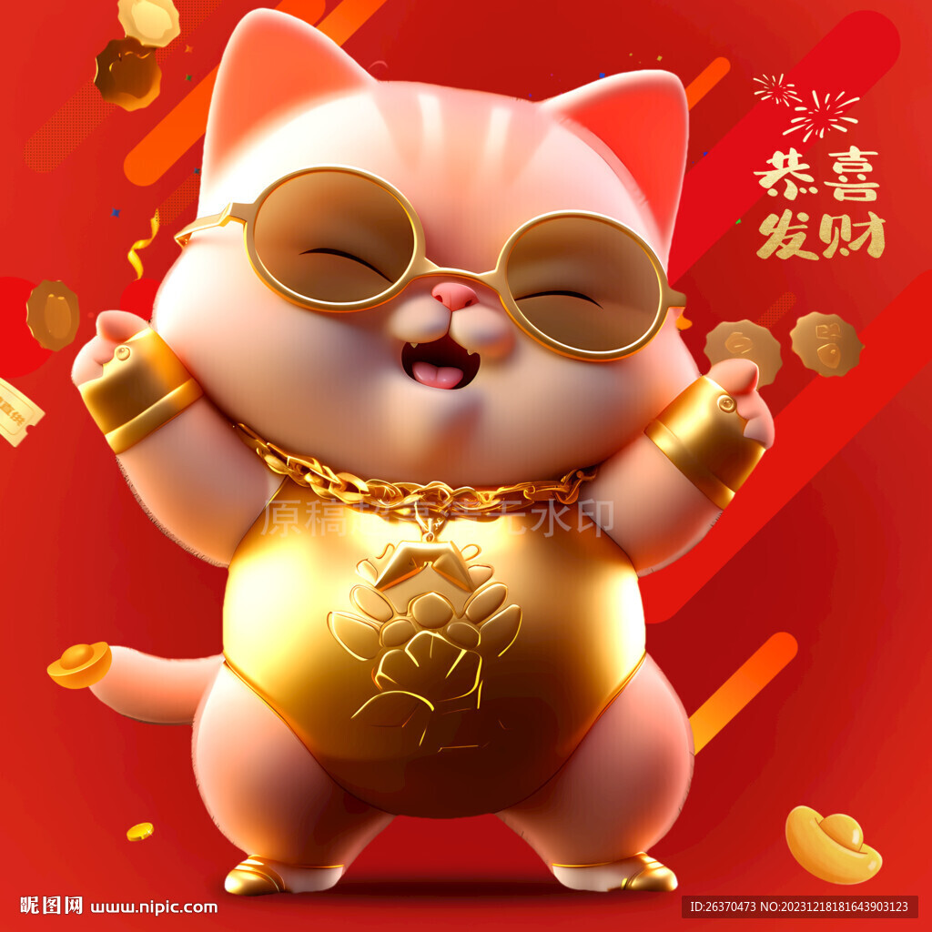 红包招财猫