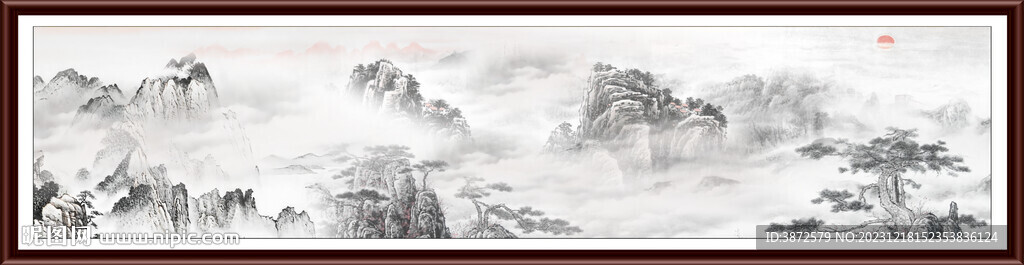 水墨山水