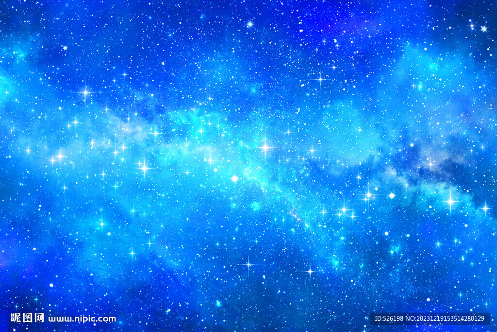 蓝色星空