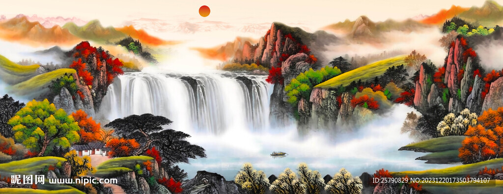 山水画