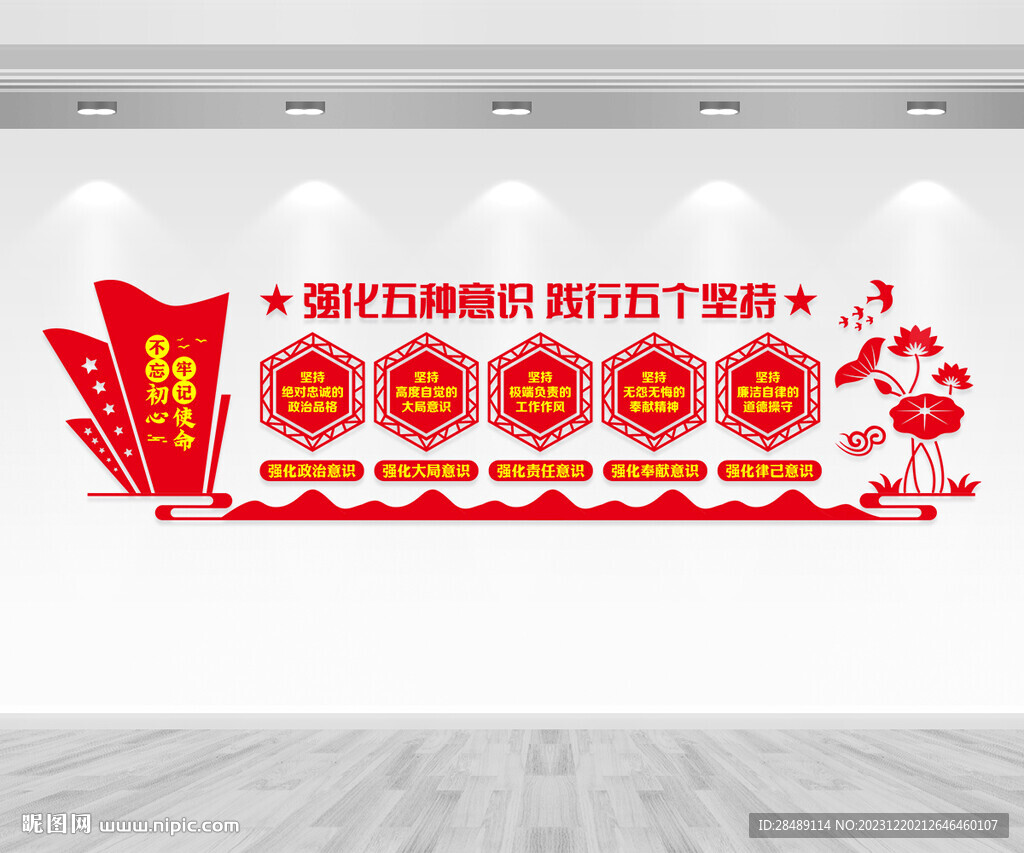五种意识五个坚持
