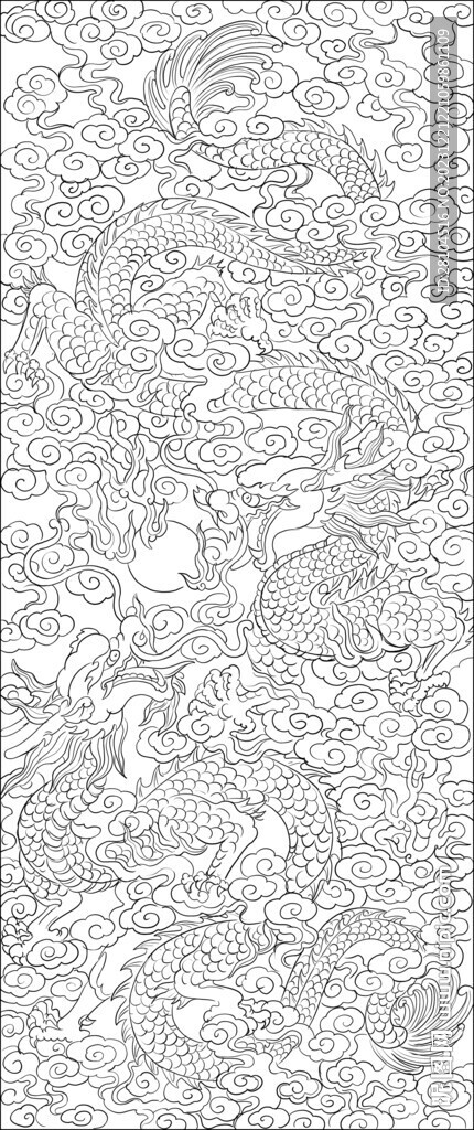 白描龙
