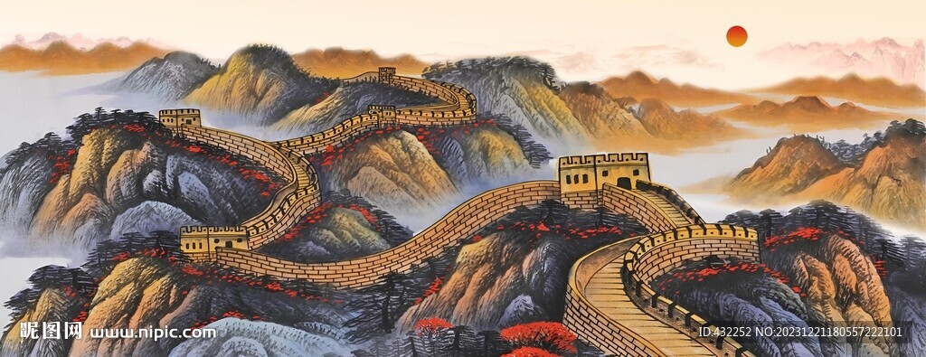 长城装饰画