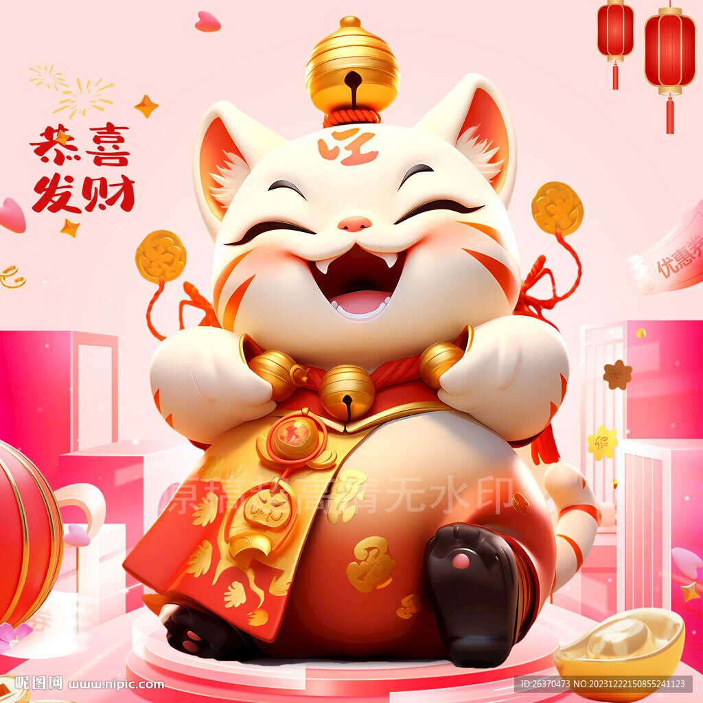 红包招财猫