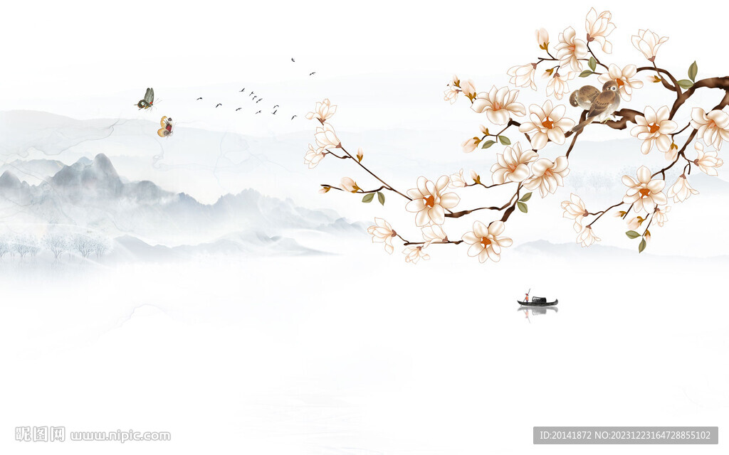 水墨山水