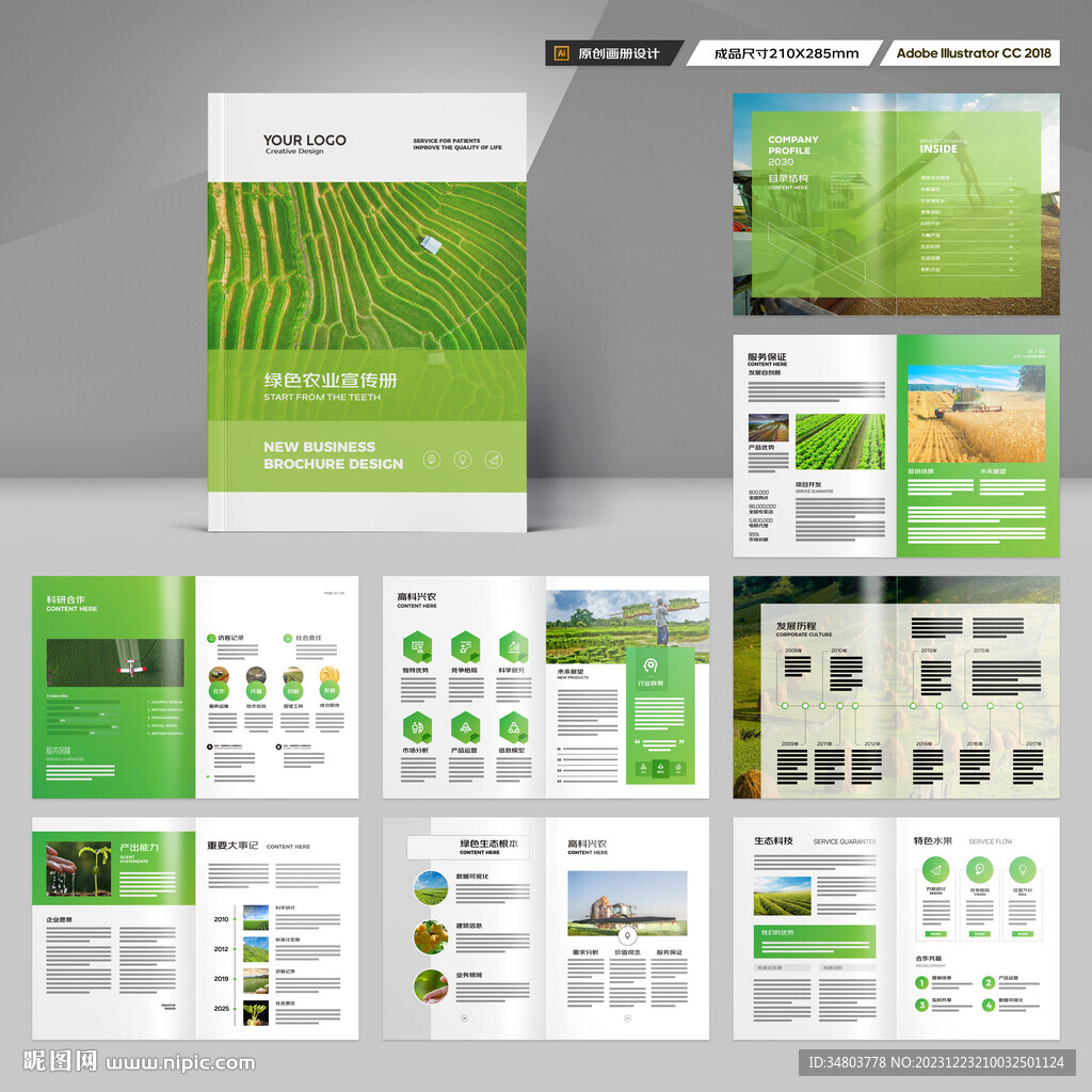 农业宣传册