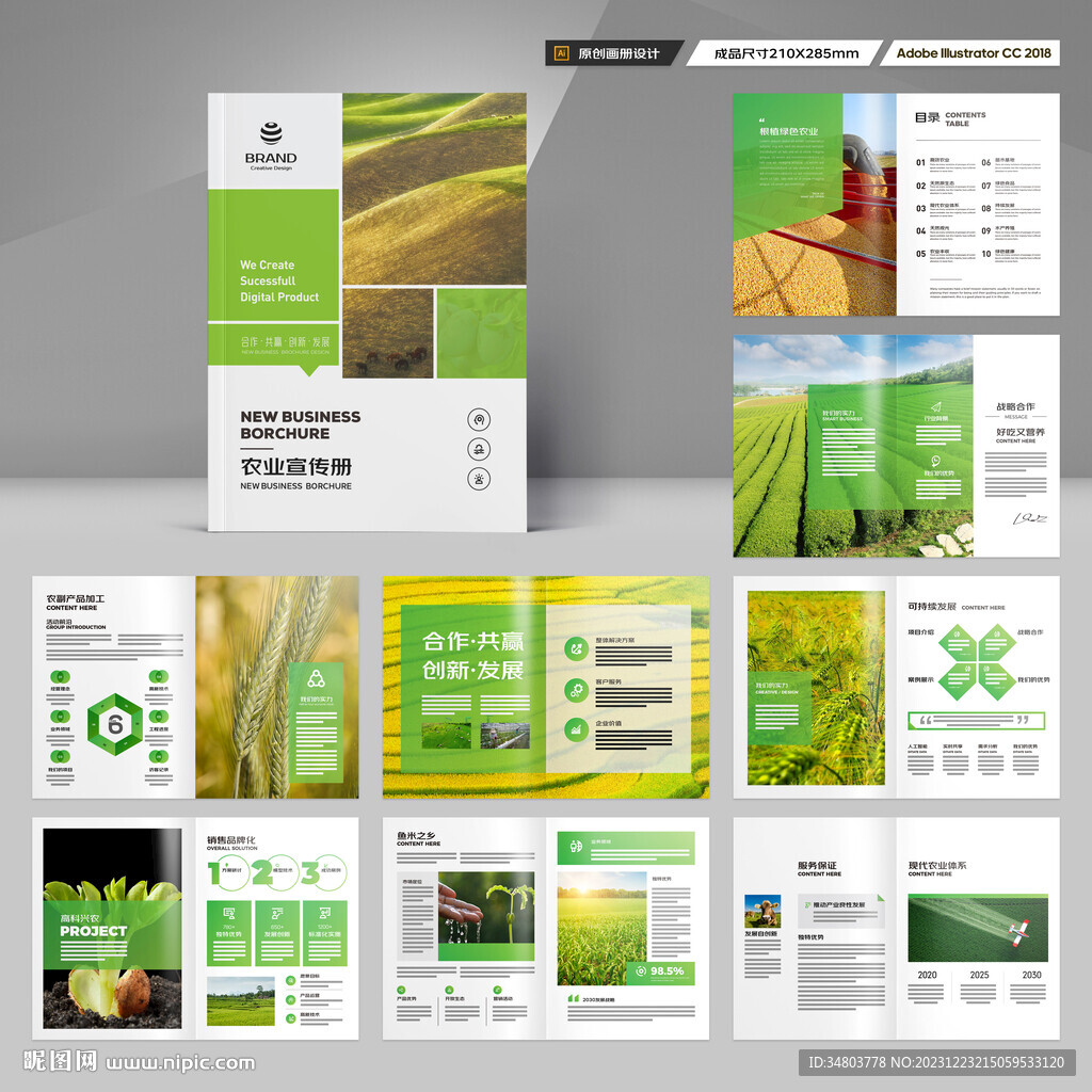 农产品画册