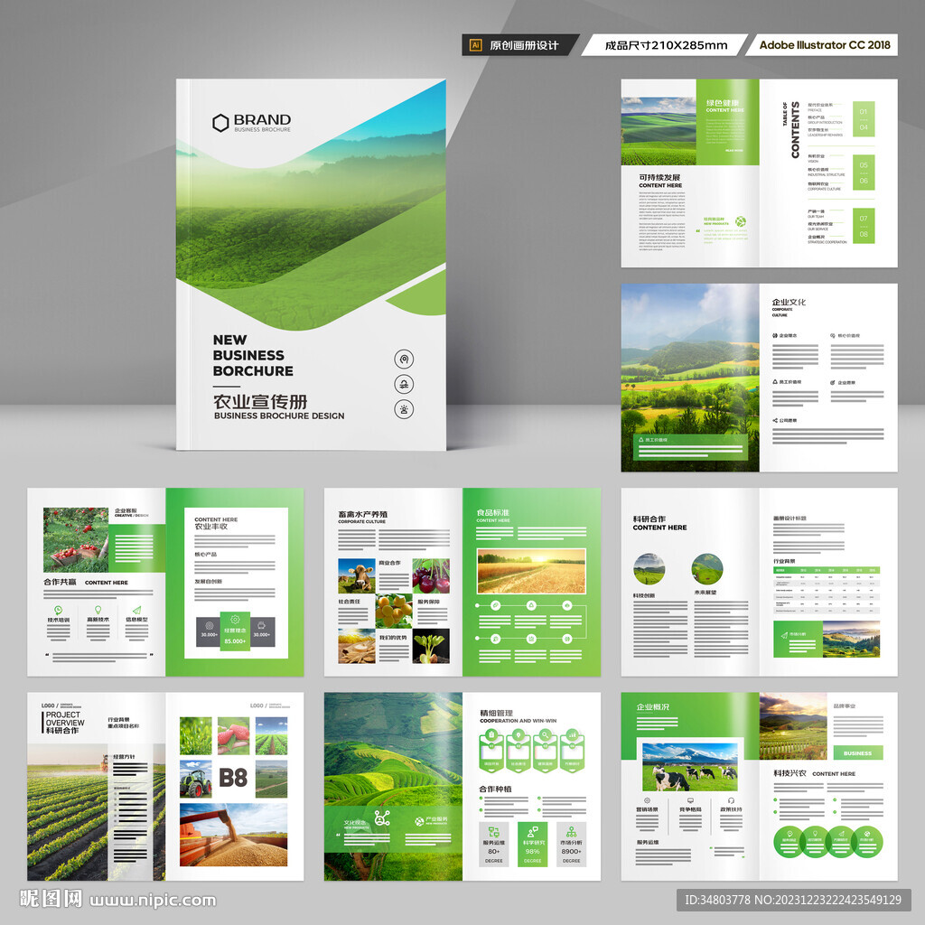 绿色农业画册