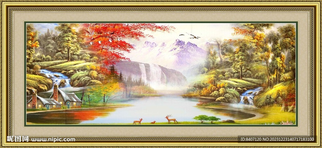 风景油画