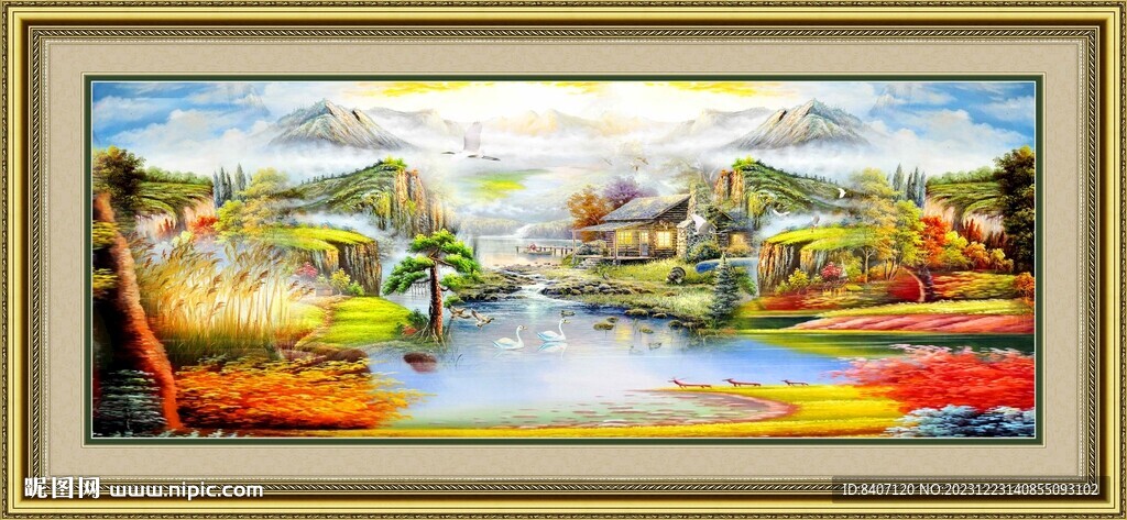 风景油画