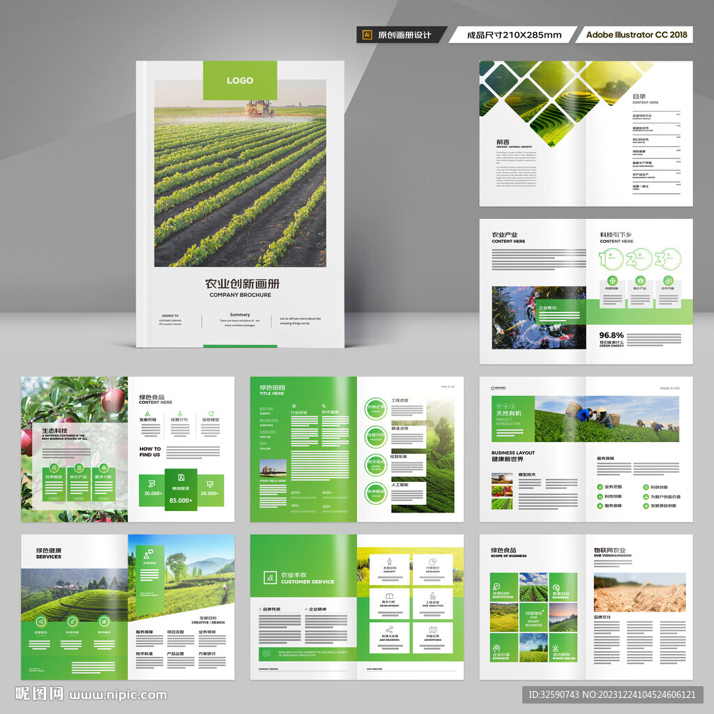 农产品宣传册