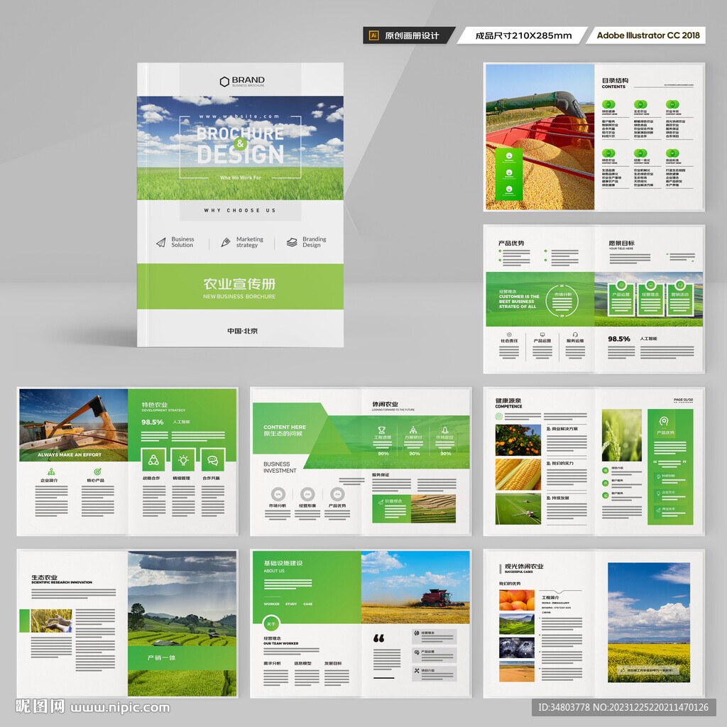 农产品画册