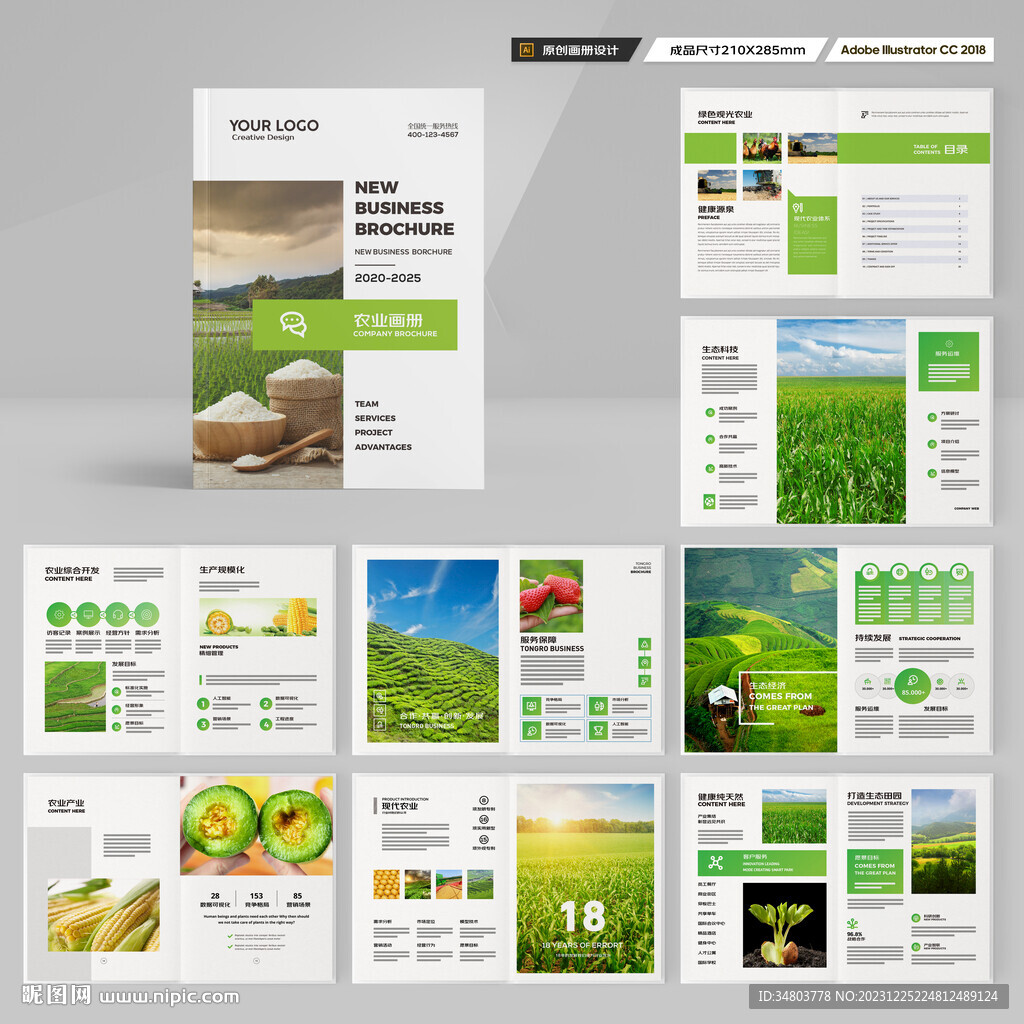 农产品画册
