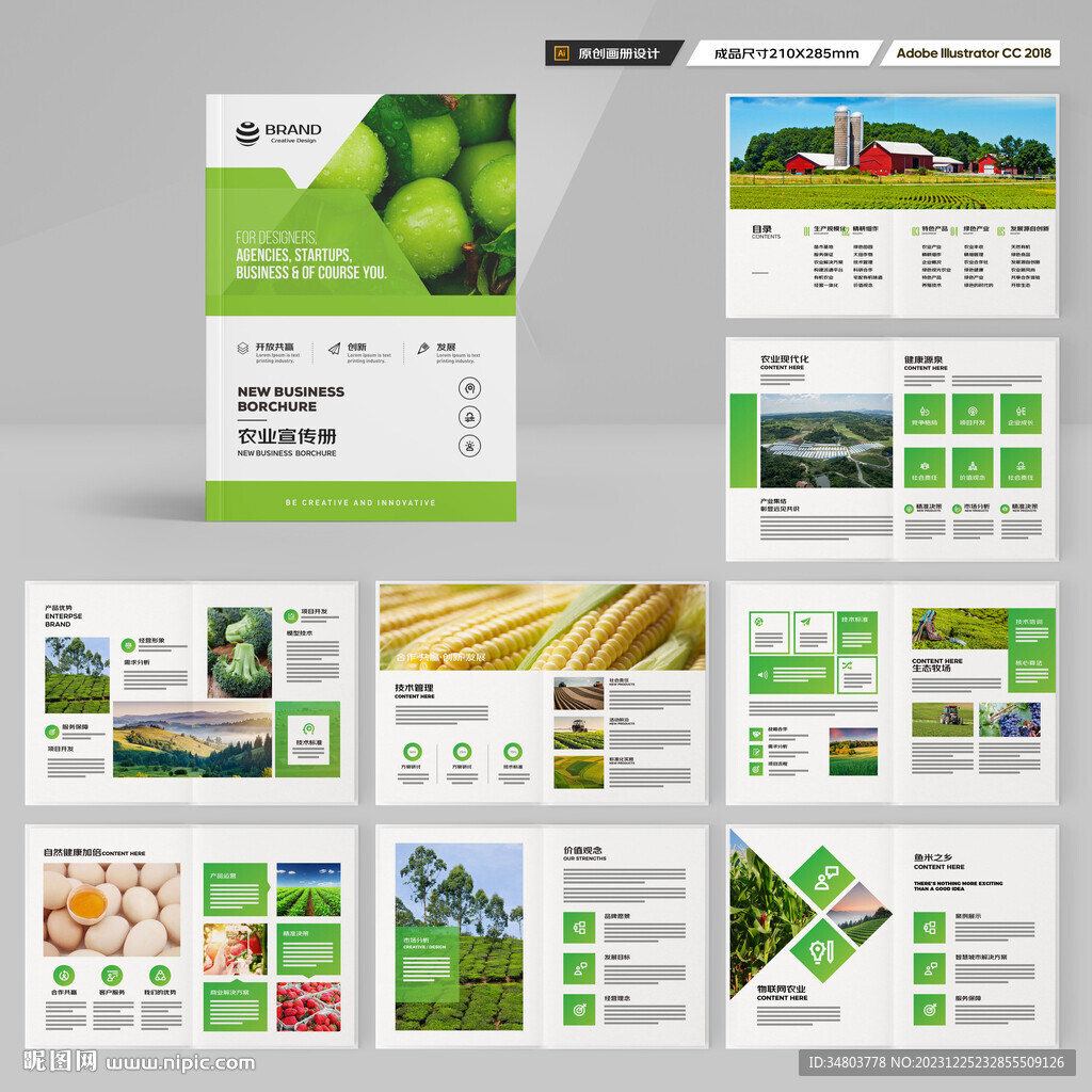 绿色农业画册