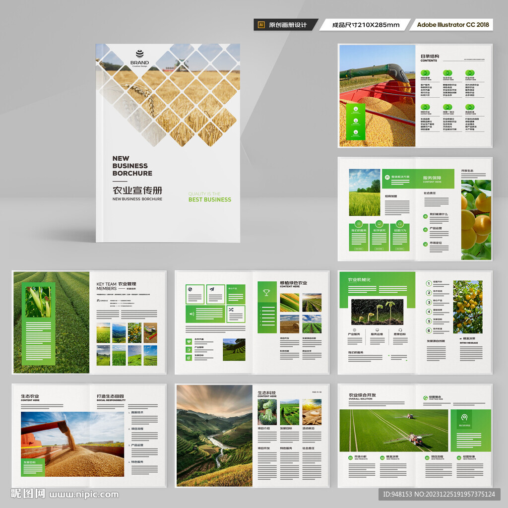 绿色农业画册