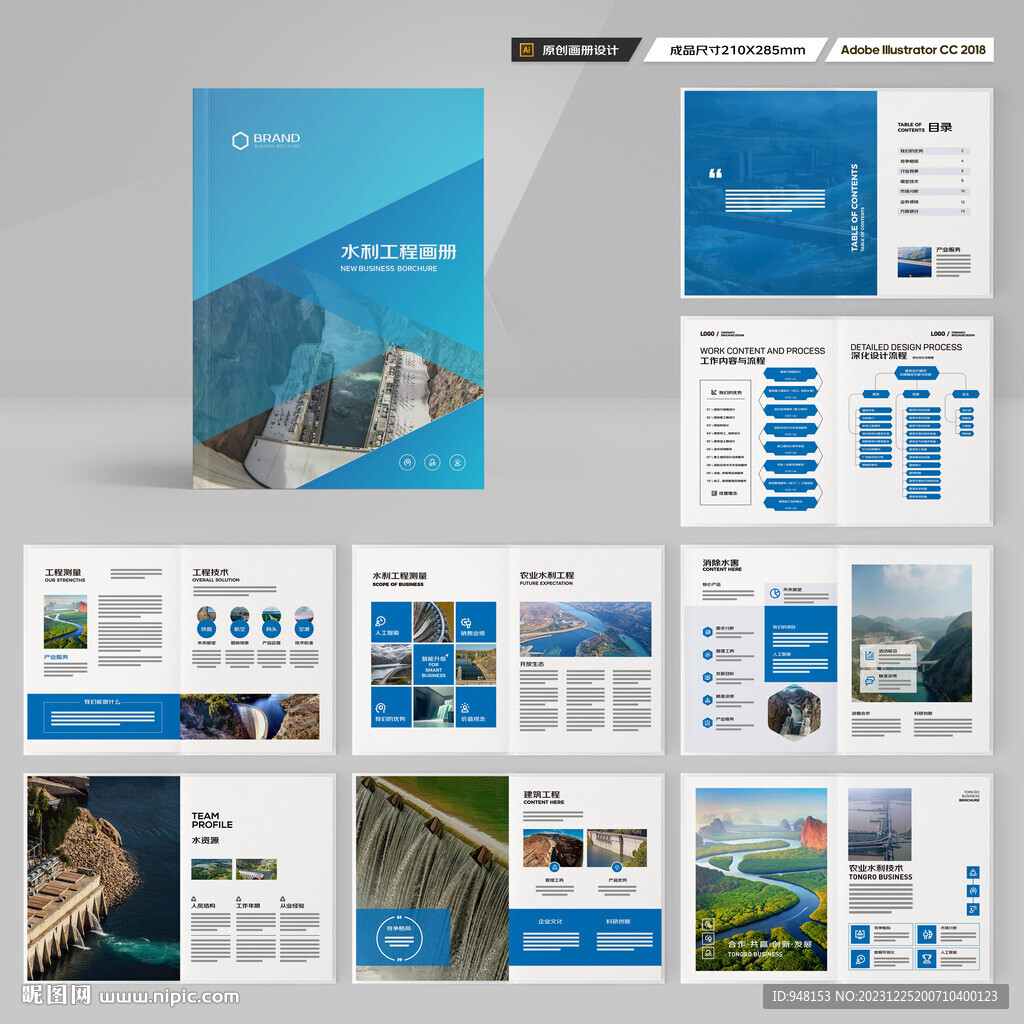 大坝宣传册 
