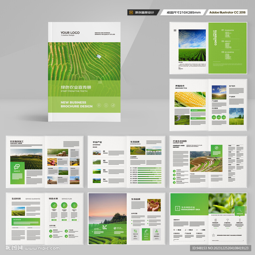 农业宣传册