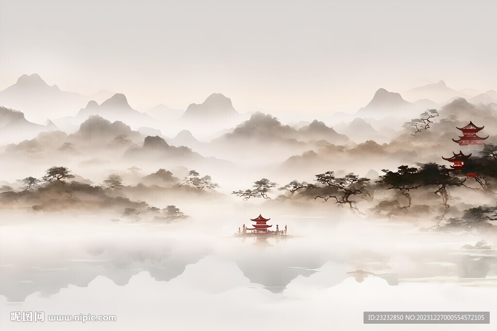 山水画