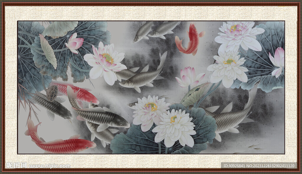 荷花图 