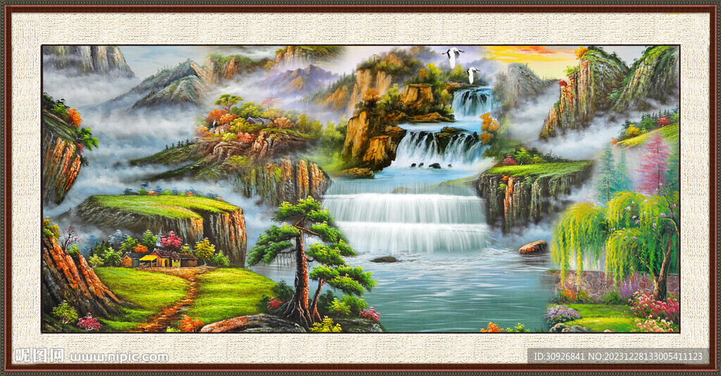 油画风景