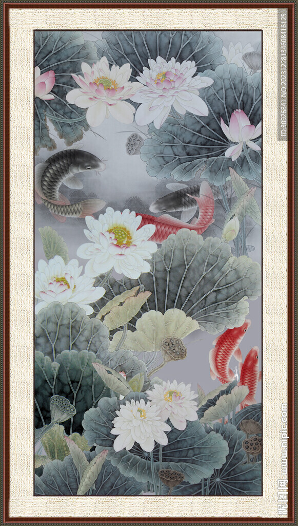 荷花图 