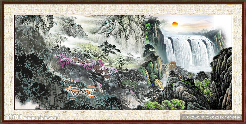 新中式山水