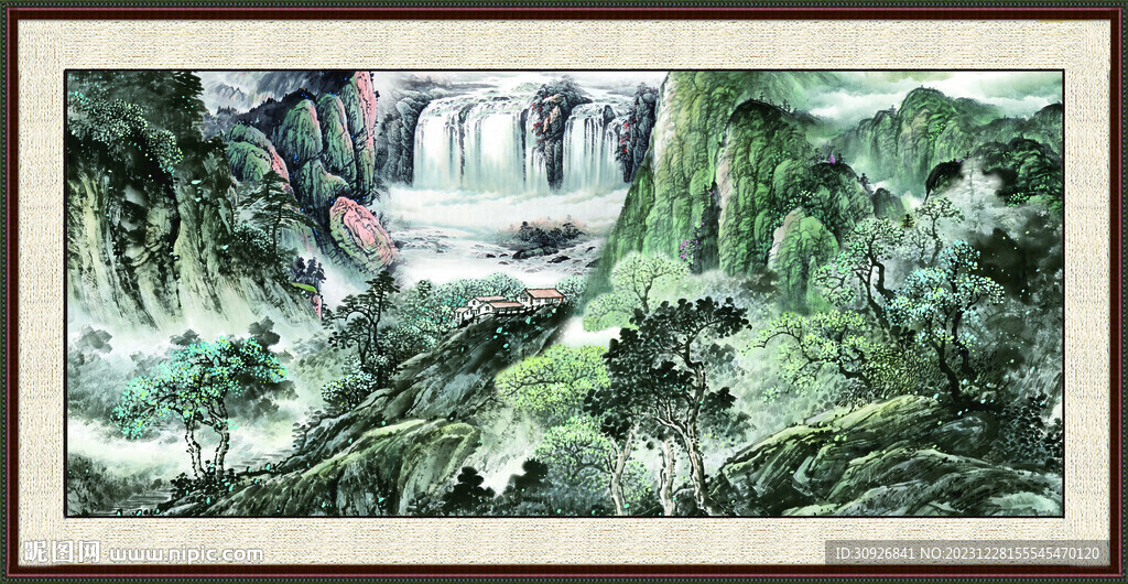 中国风山水 