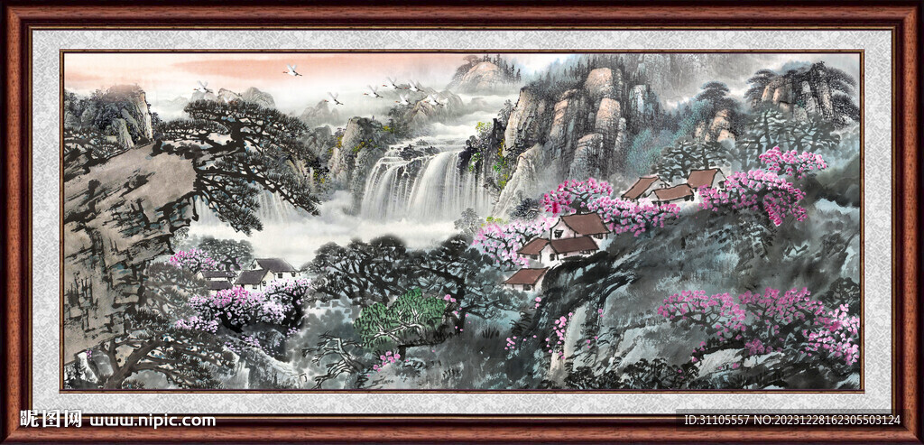 山水 