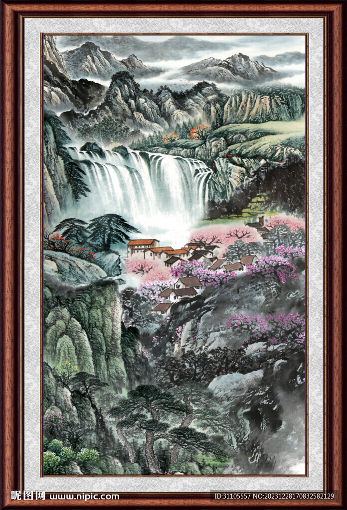 国画江山