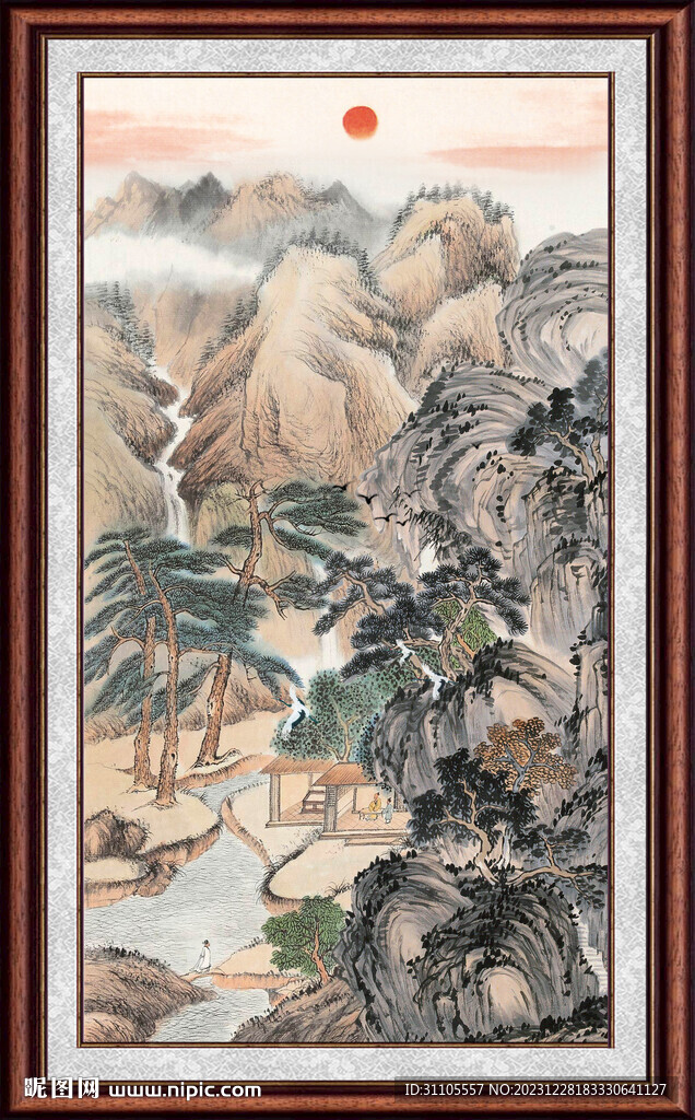 山水 