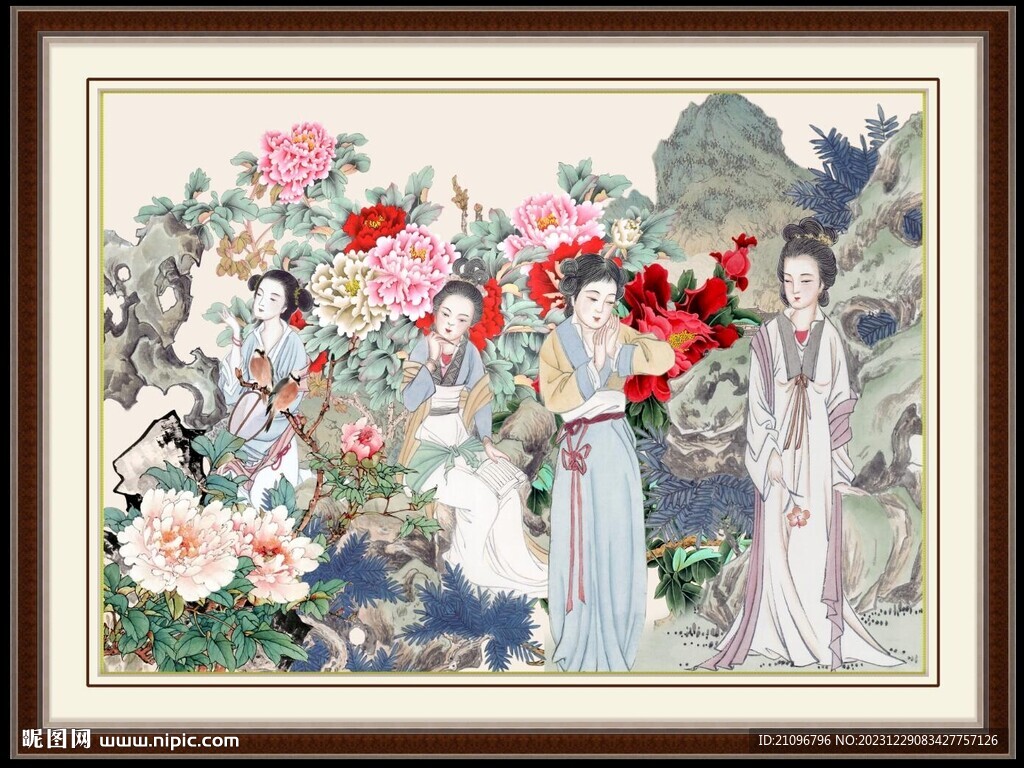 仕女图 
