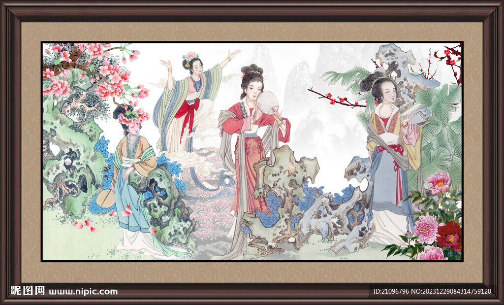 仕女图 