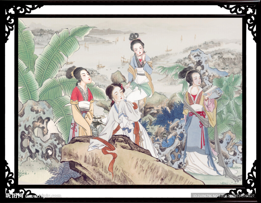 仕女图 