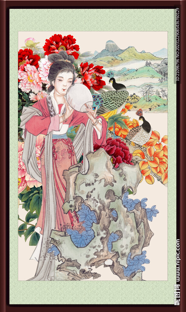 仕女图 