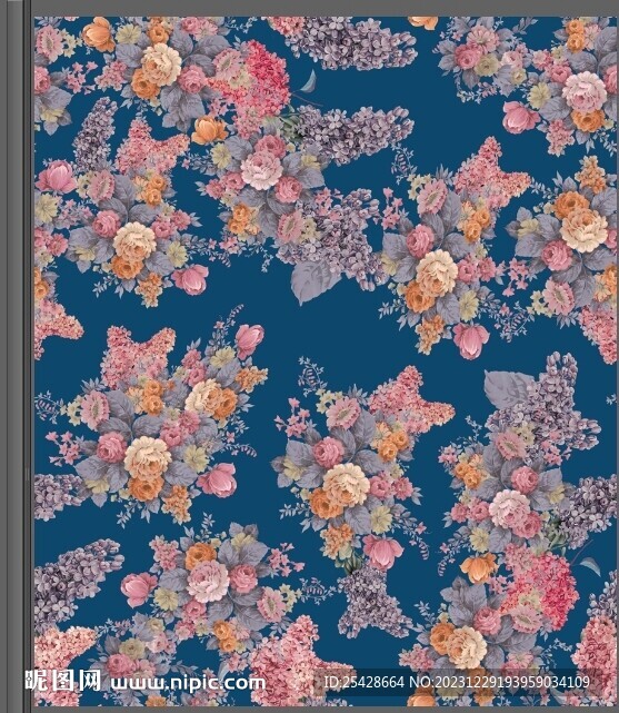 玫瑰印花