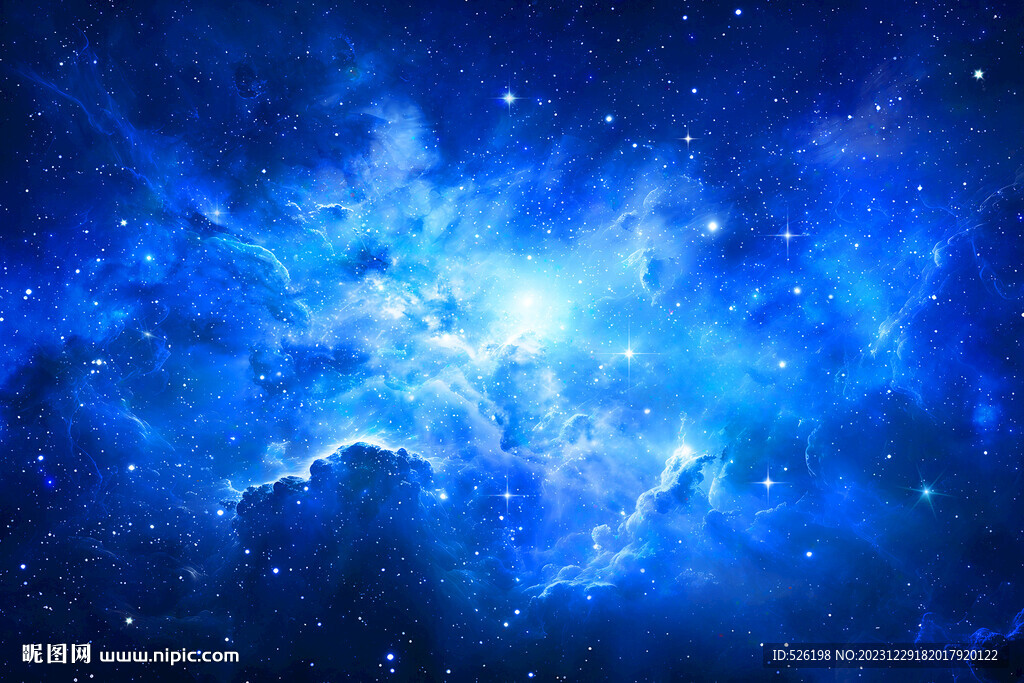 蓝色星空