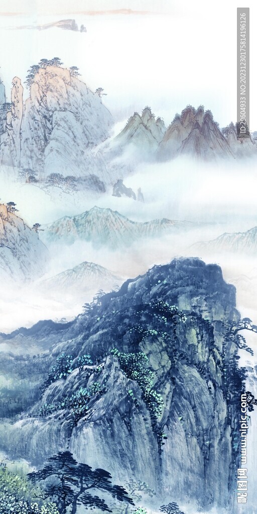 大气 高清新玄关画 TiF分层