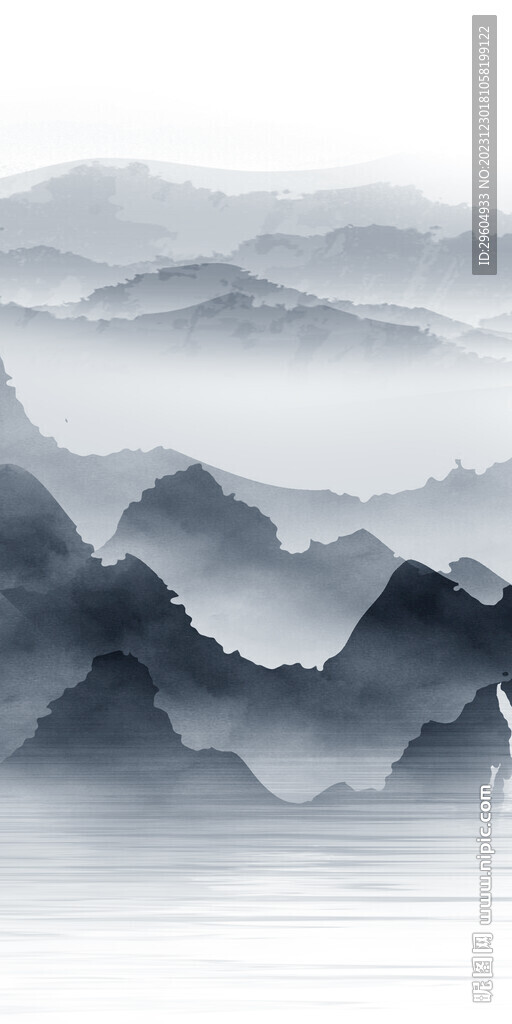 现代 中式新玄关画 TiF分层