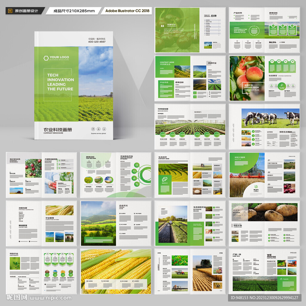 农产品画册