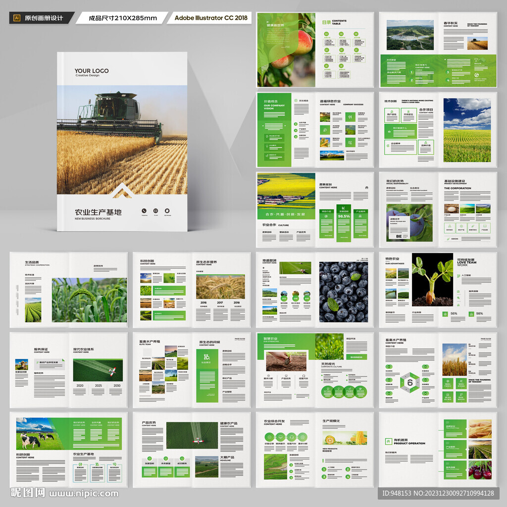 农业科技画册