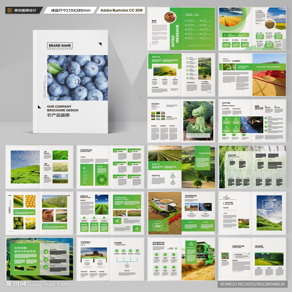 农业宣传册
