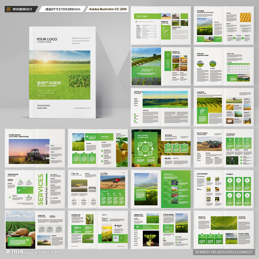 农产品画册