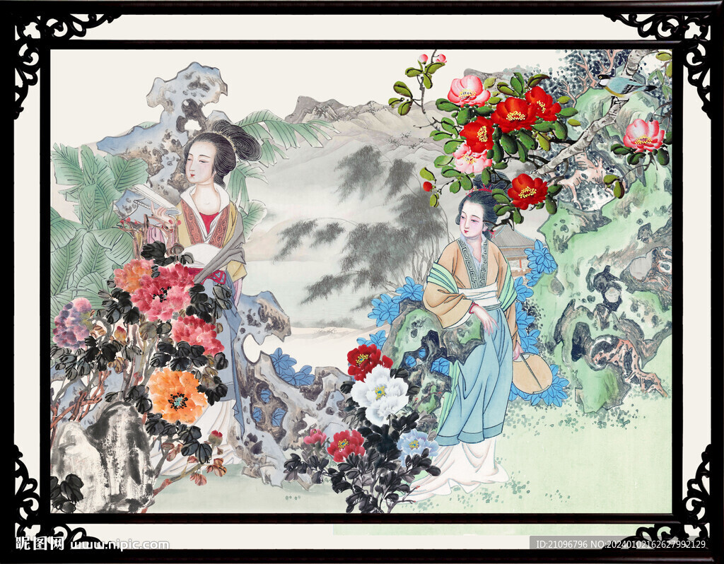仕女图 